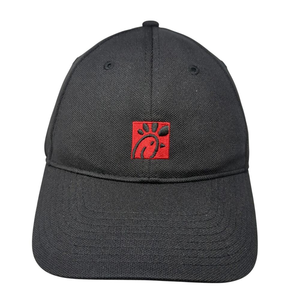 Chick Fil A Team Style Oobe Slideback Baseball Cap Black One Size Embroidered